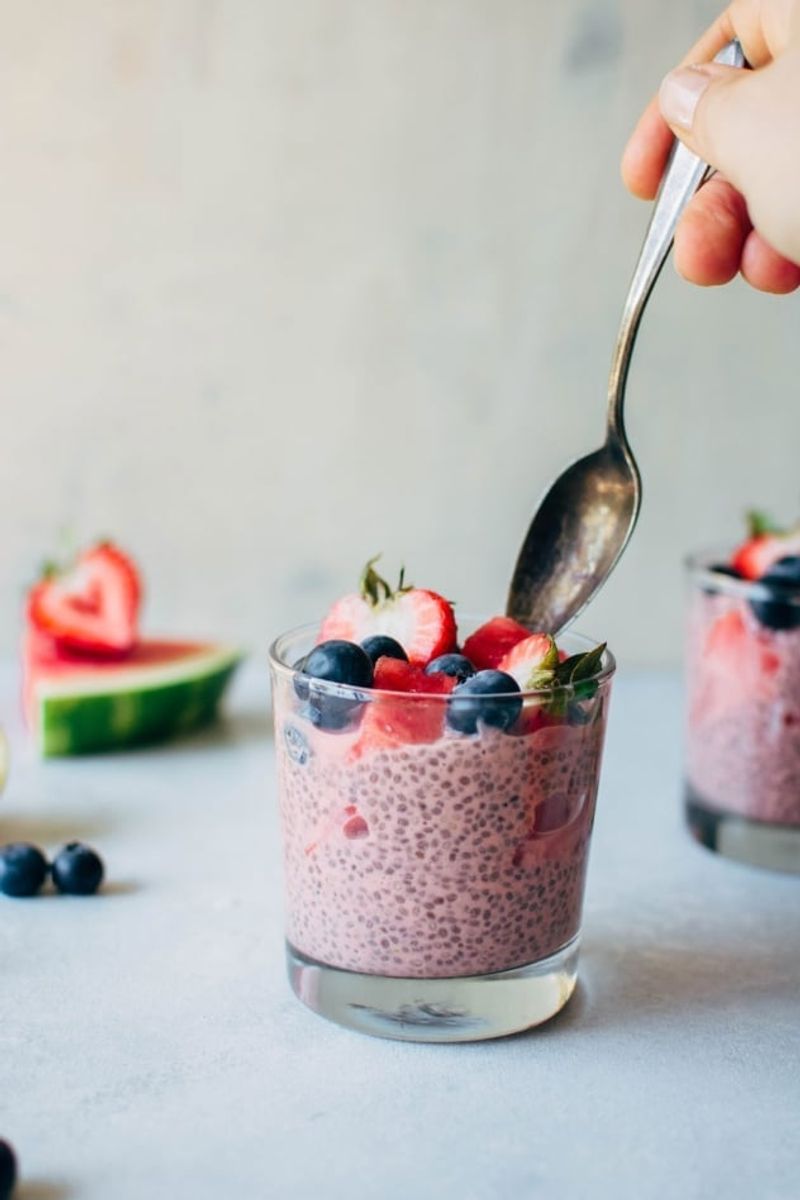 Watermelon Chia Pudding