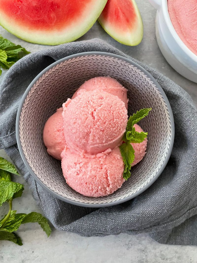 Watermelon Sherbet