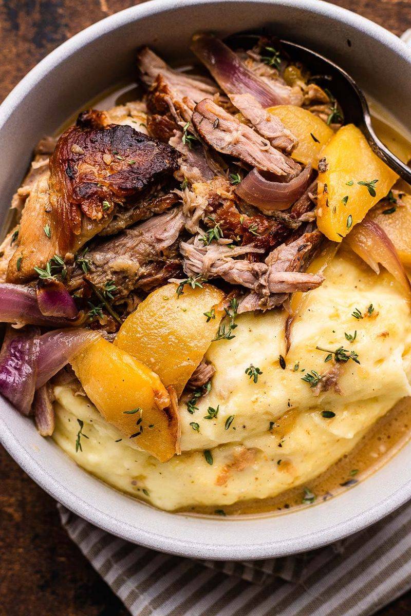 Apple Cider Braised Pork