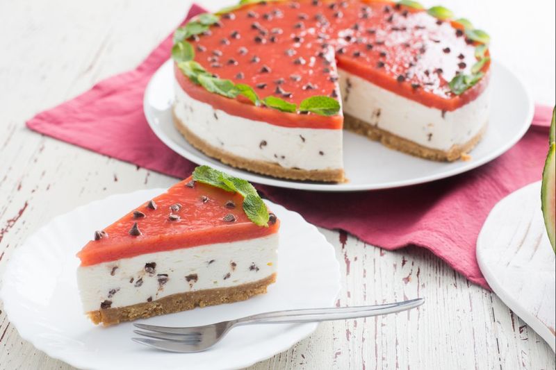 Watermelon Cheesecake