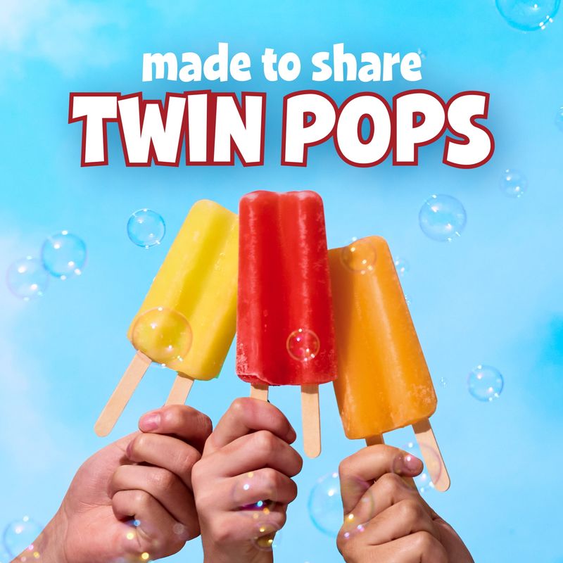 Popsicle Brand Twin Pops