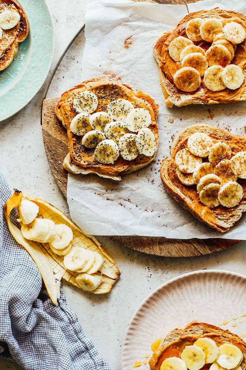 Peanut Butter Banana Toast