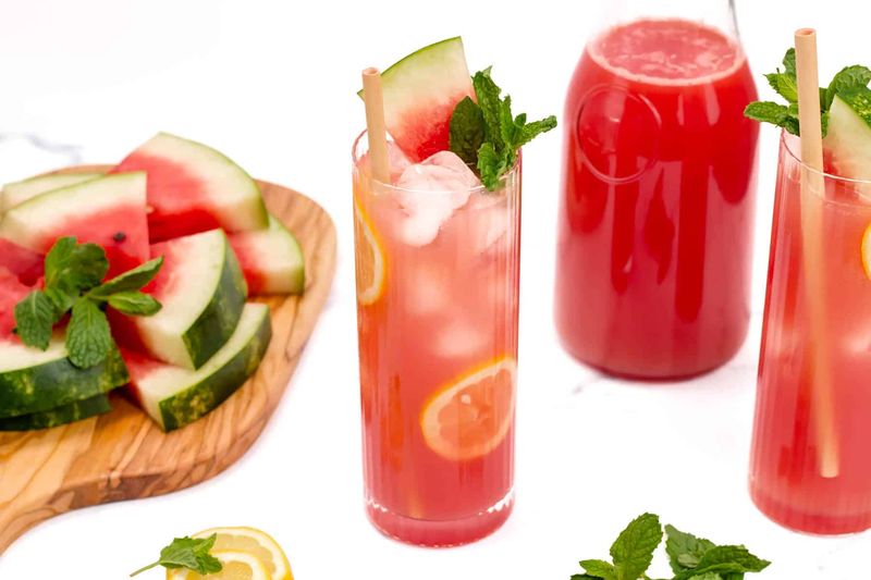 Watermelon Lemonade Bars
