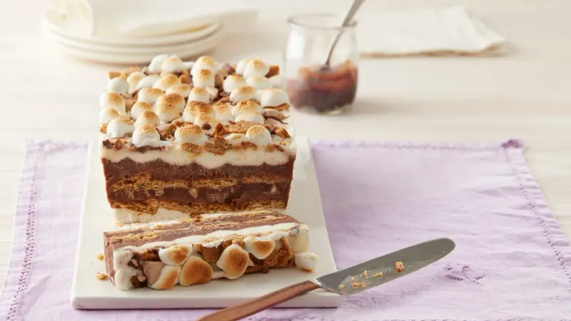S'mores Icebox Cake