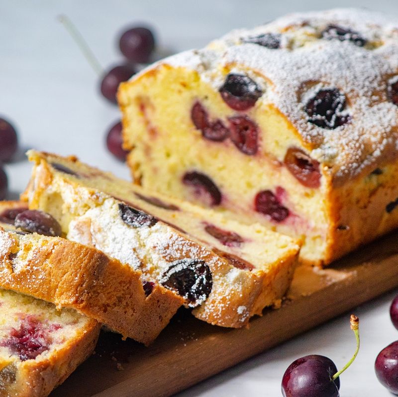 Cherry Almond Pound Cake