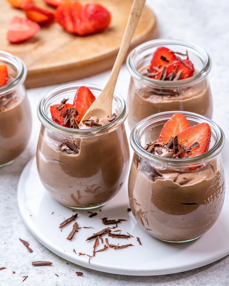 Chocolate Yoghurt Mousse Cups