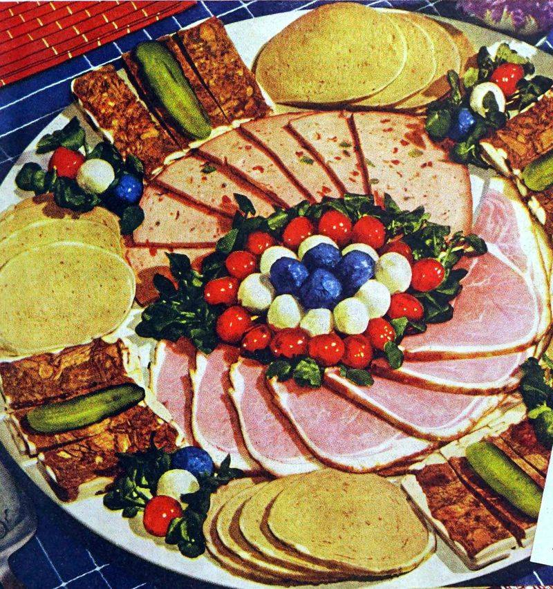 Cold Meat Plate with Pickles