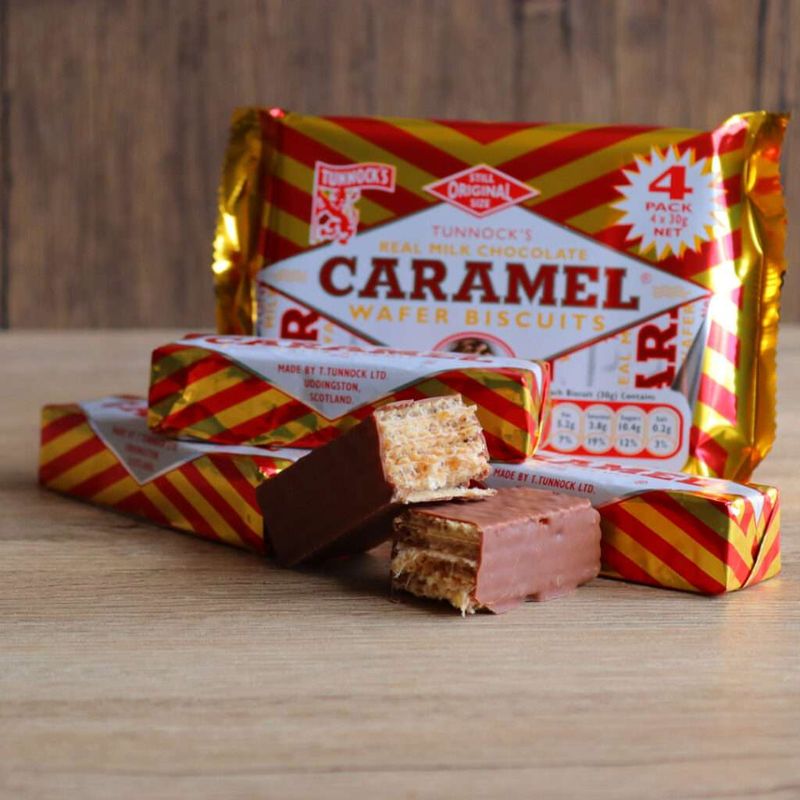 Tunnock's Caramel Wafer Biscuits