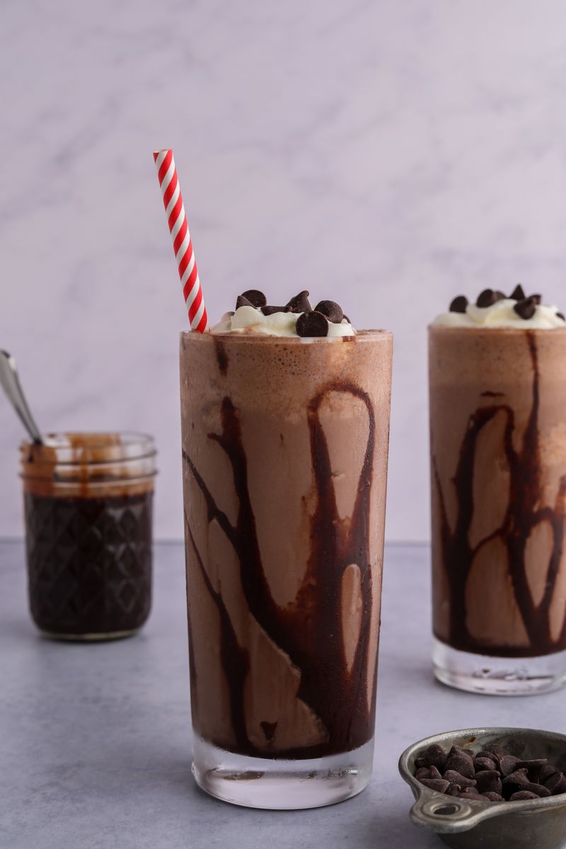 Chocolate Syrup Drizzle