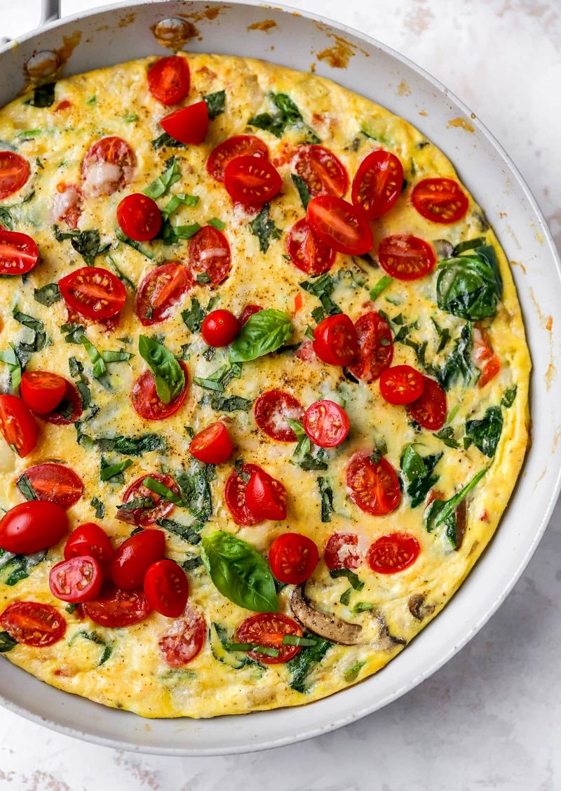Cheese and Vegetable Frittata