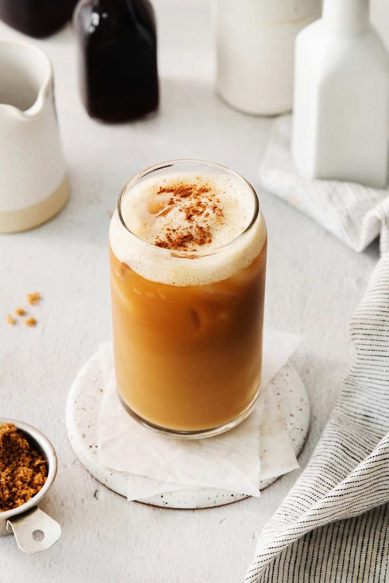 Iced Brown Sugar Oat Milk Latte
