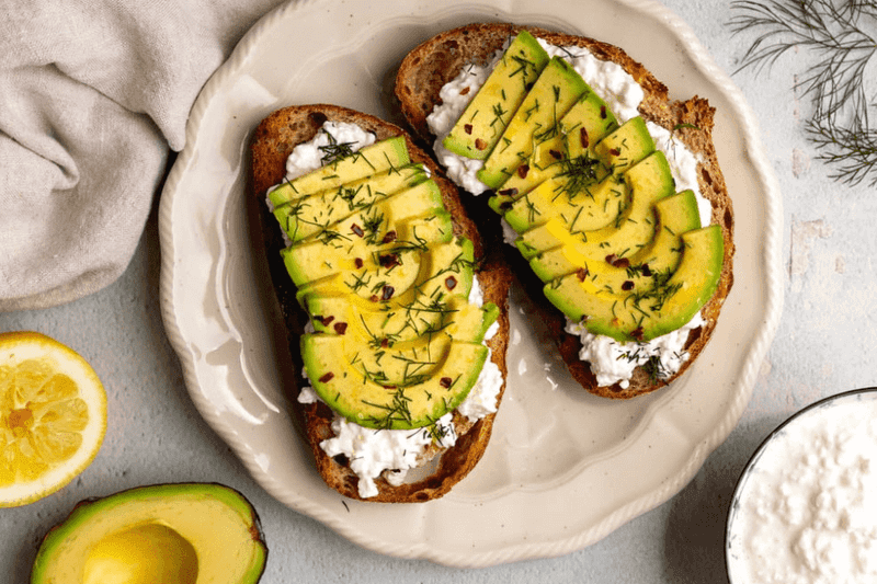 Avocado Toast in a Container