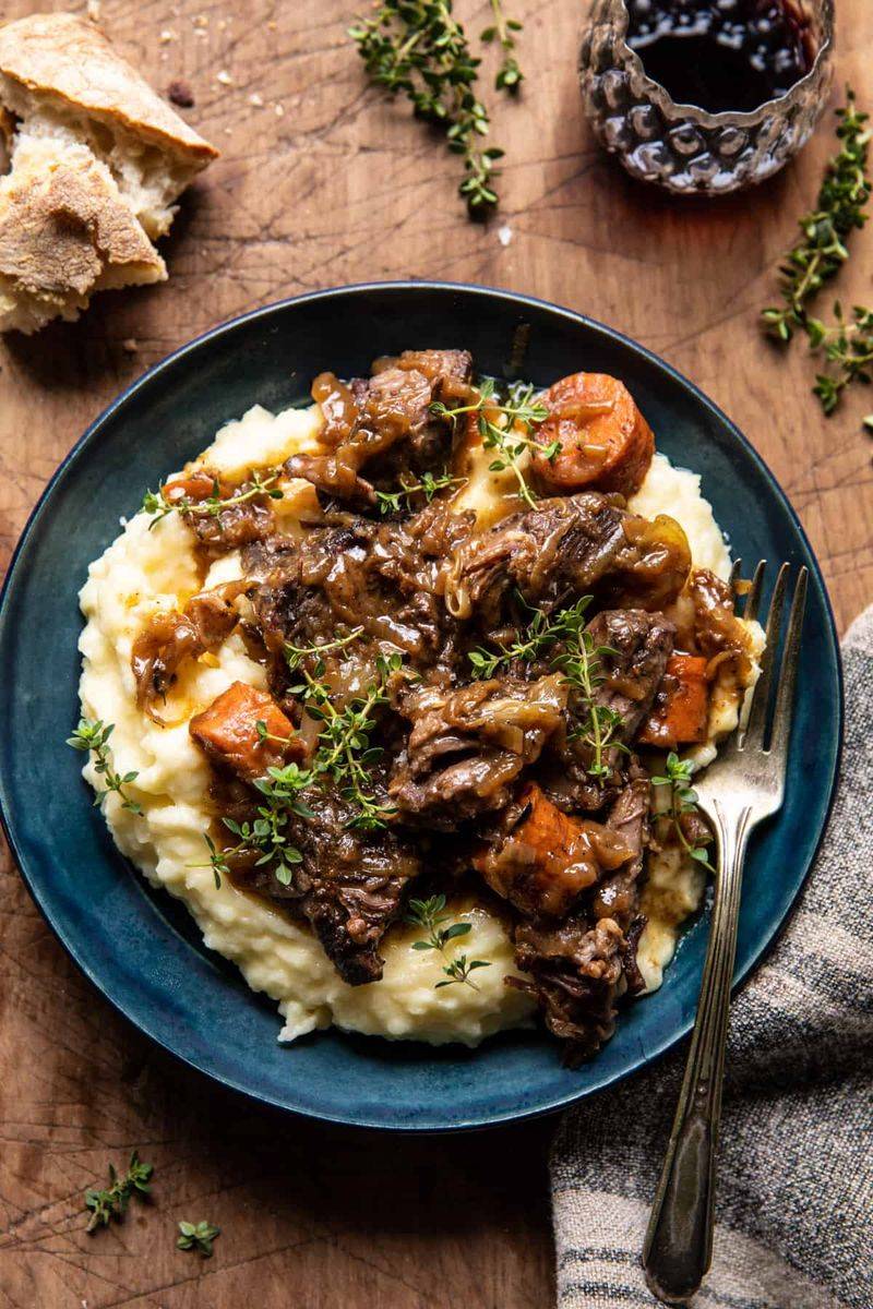 Cider-Braised Pork Ribs Roast