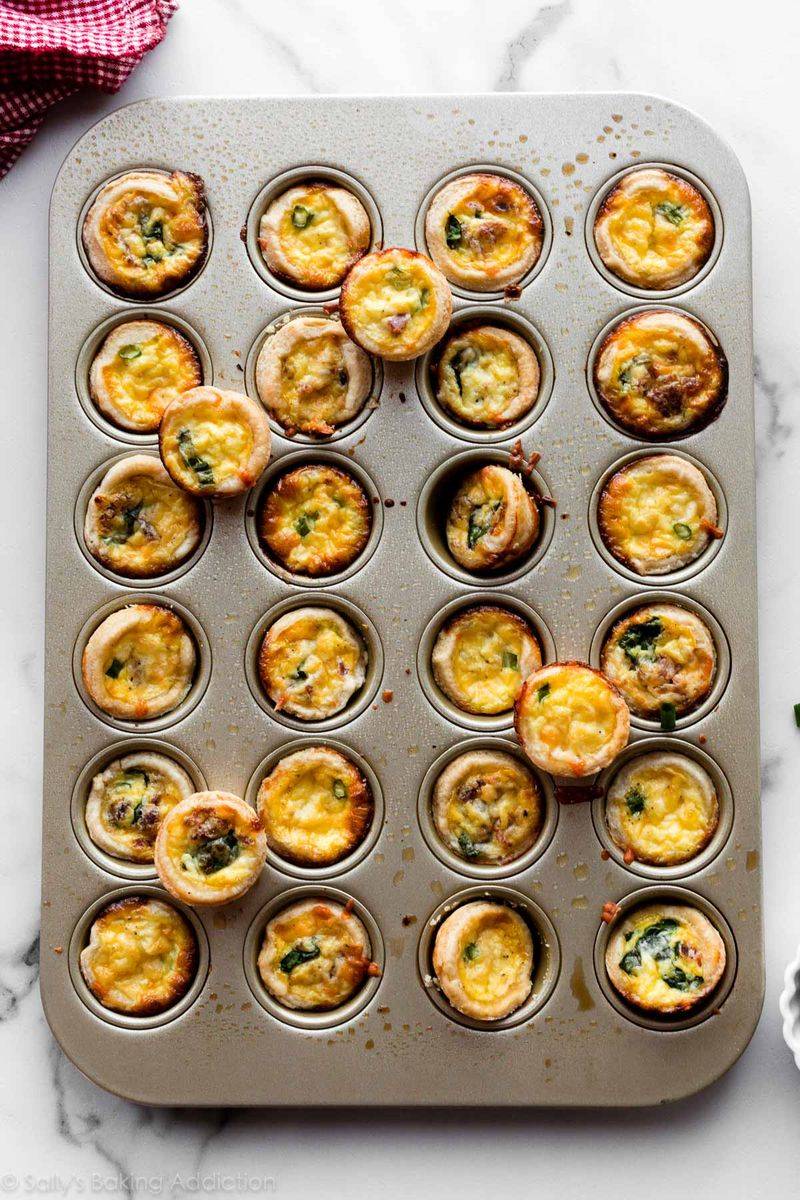 Mini Quiches for Easy Finger Food