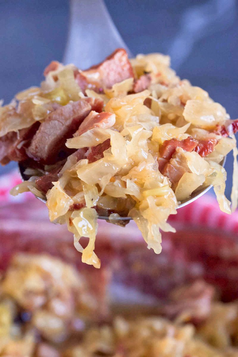Podvarak (Braised Pork with Sauerkraut)