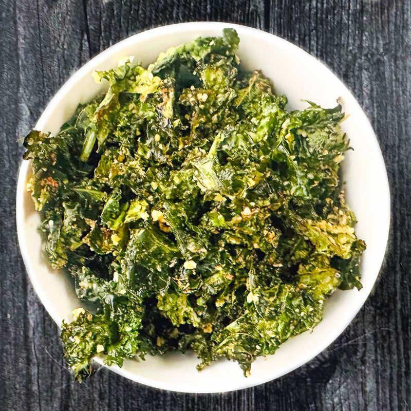 Parmesan Kale Chips