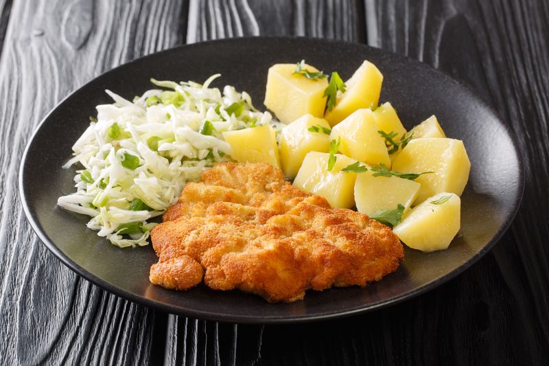 Kotlet Schabowy (Polish Pork Schnitzel)