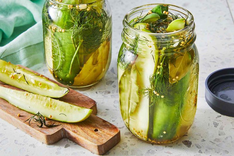 Homemade Dill Pickle Brine
