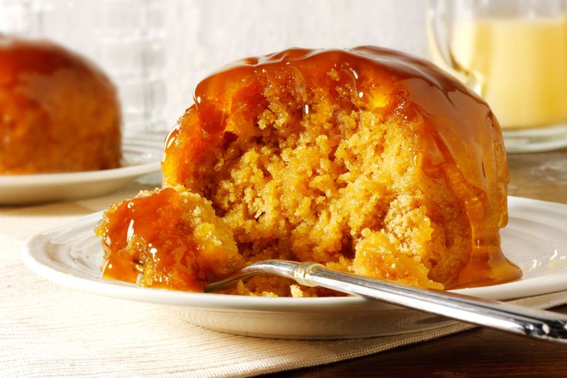 Golden Syrup Sponge Pudding