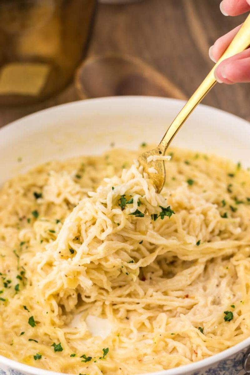 Creamy Garlic Butter Ramen