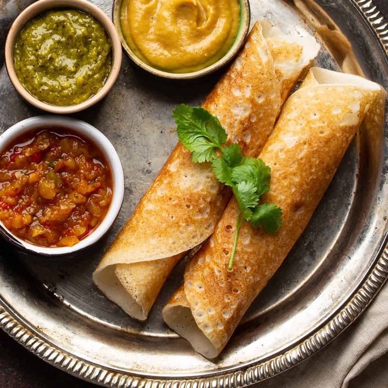 Dosa (India) - Rice and Lentil Crepe