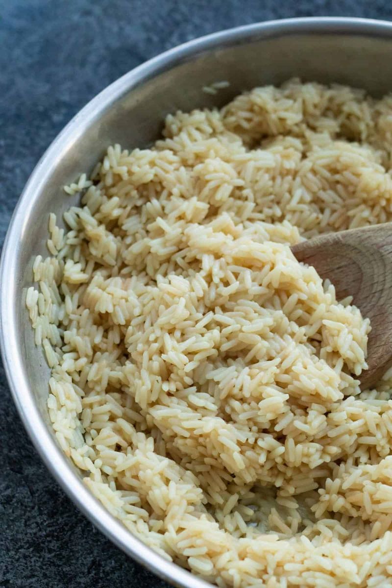 Cook Rice in Broth Instead of Water