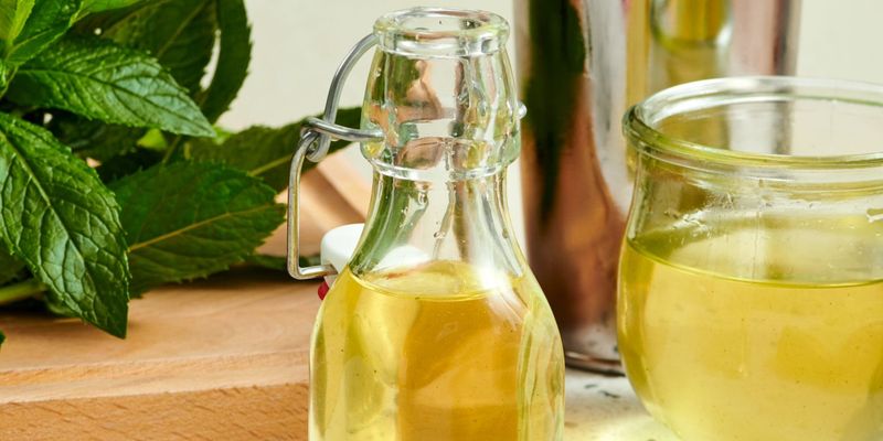 Mint-Infused Simple Syrup