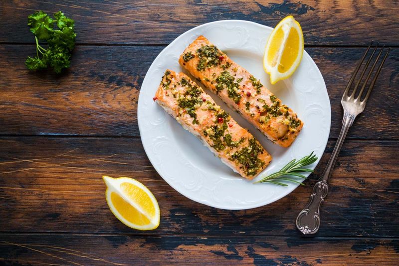 Herb-Crusted Roasted Salmon