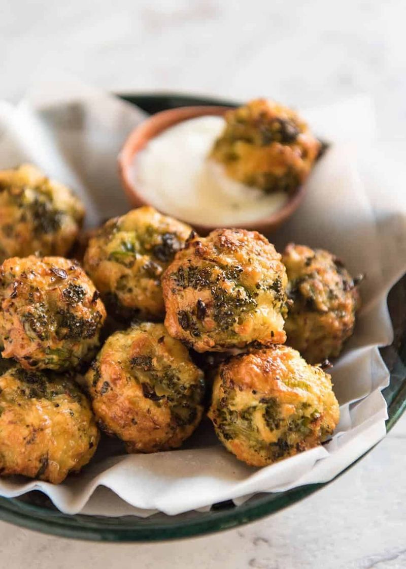 Cheesy Broccoli Bites