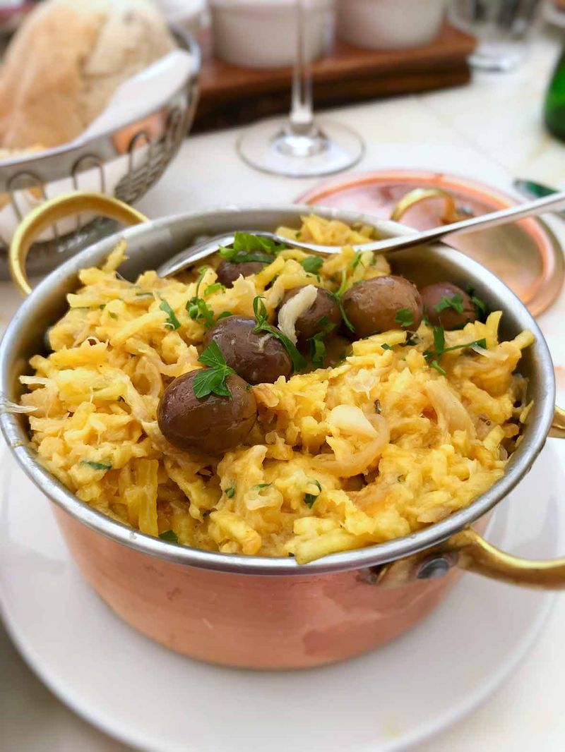 Bacalhau à Brás (Salt Cod with Eggs and Potatoes)