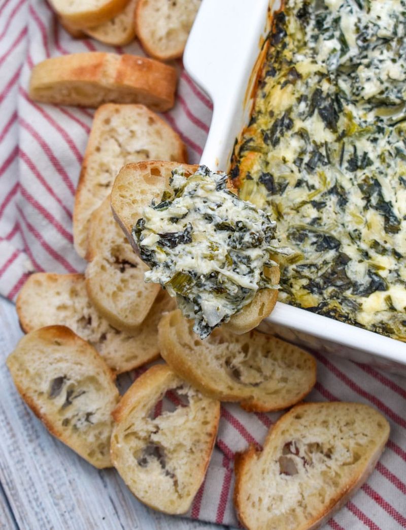 Creamy Artichoke and Spinach Dip