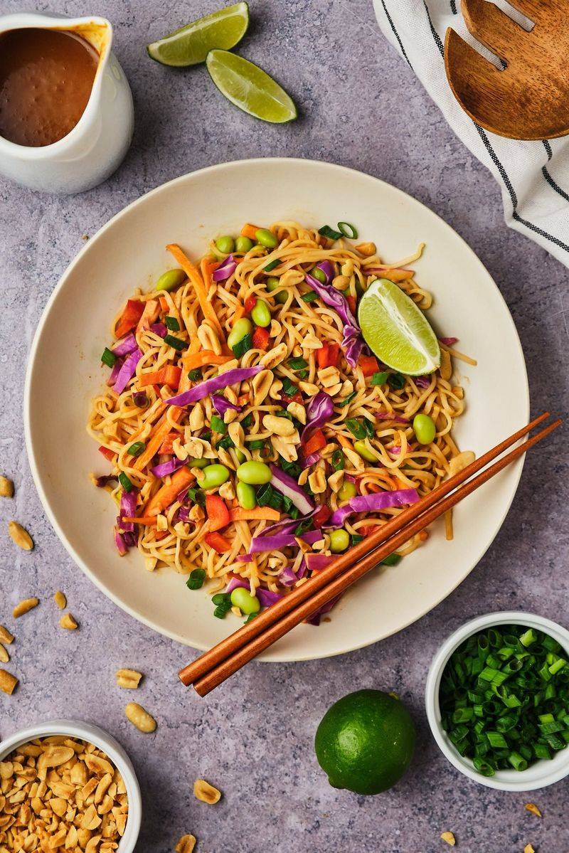 Thai Peanut Noodle Salad