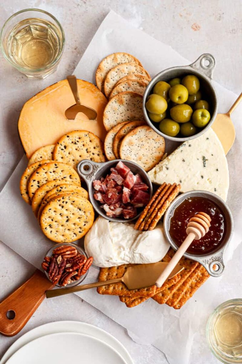 Cheese and Crackers Board
