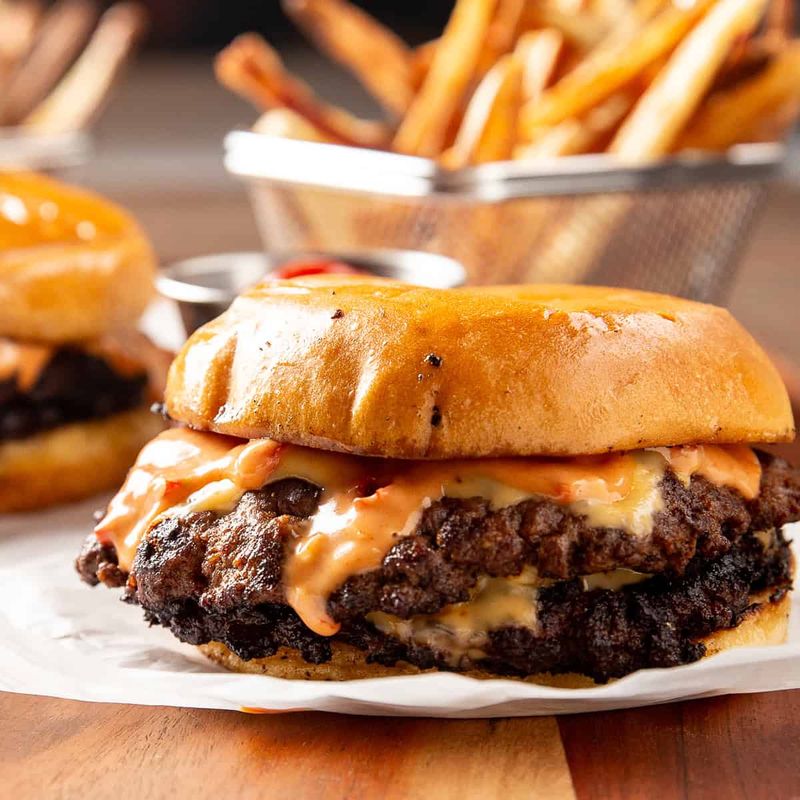 Skillet Smash Burgers With Crispy Lacy Edges