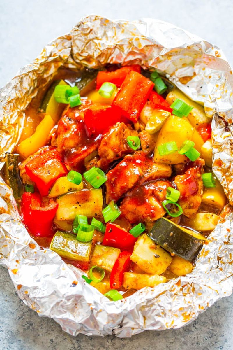Classic Campfire Chicken and Veggies