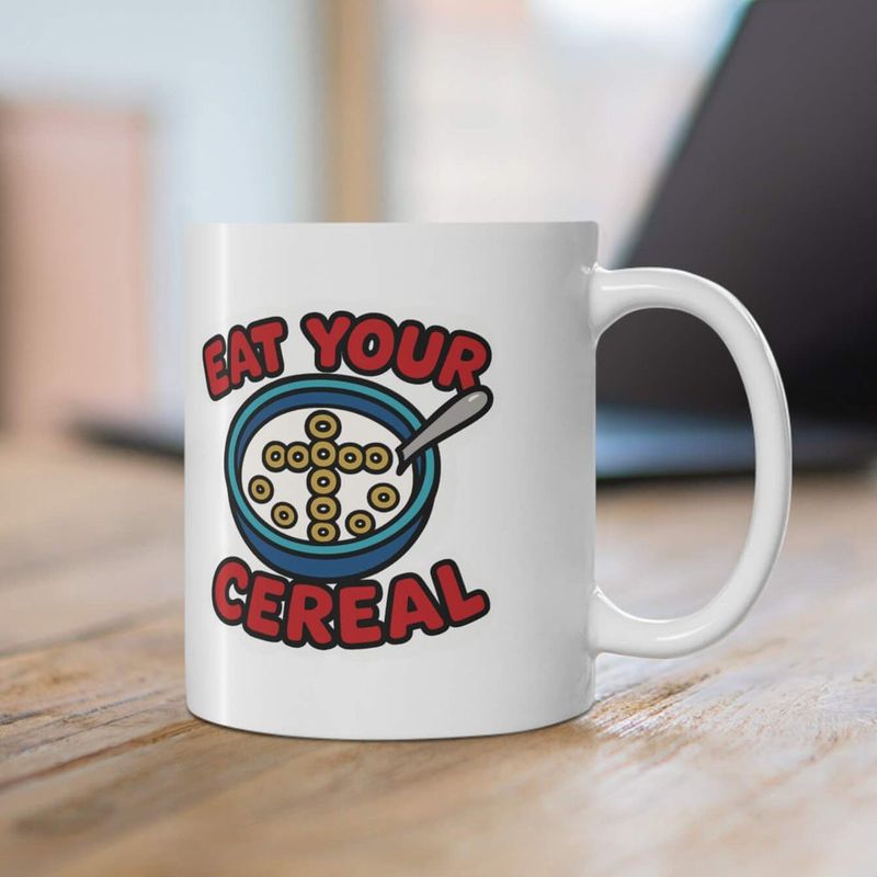 Cereal From a Mug