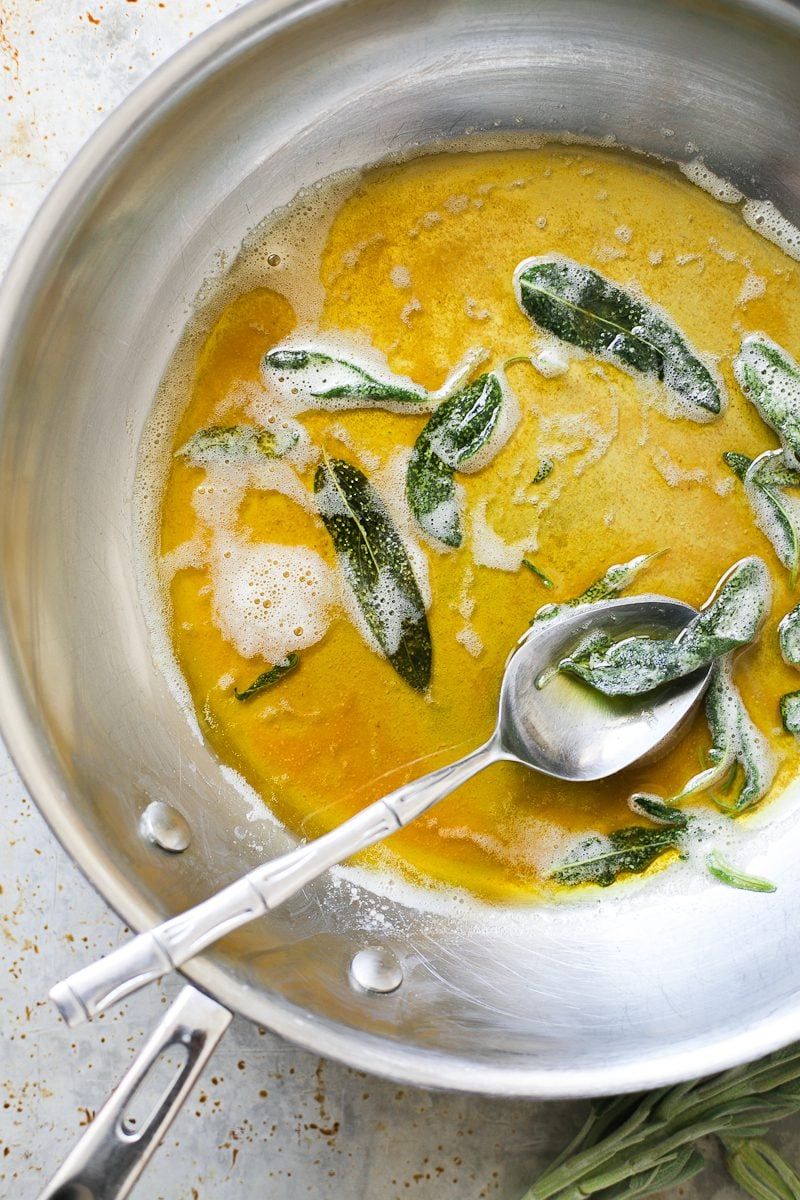 Brown Butter Sage Sauce for Pasta