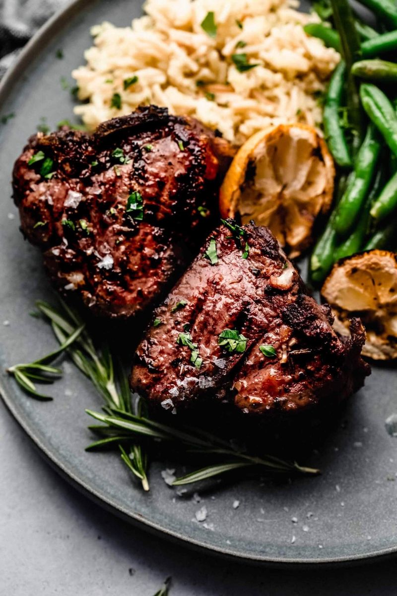 BBQ Lamb Chops