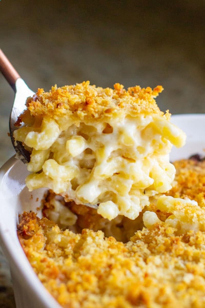 Classic Mac and Cheese with Breadcrumb Crust