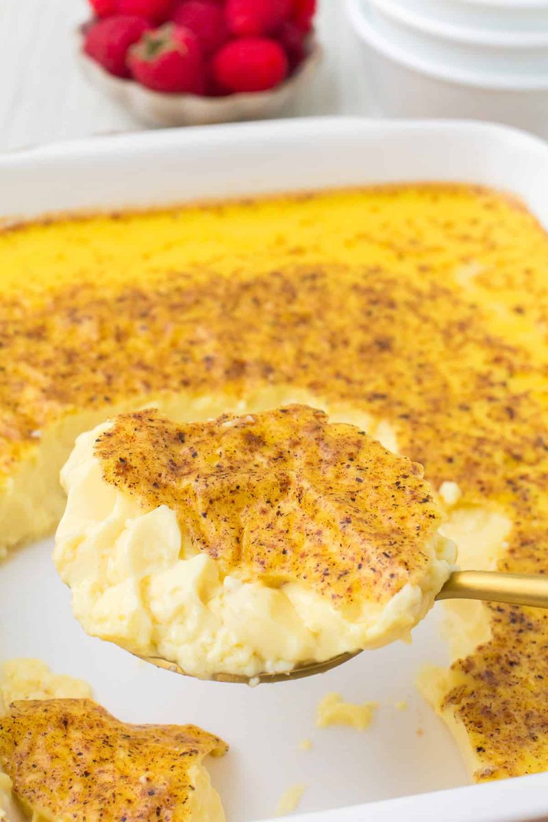 Baked Vanilla Custard