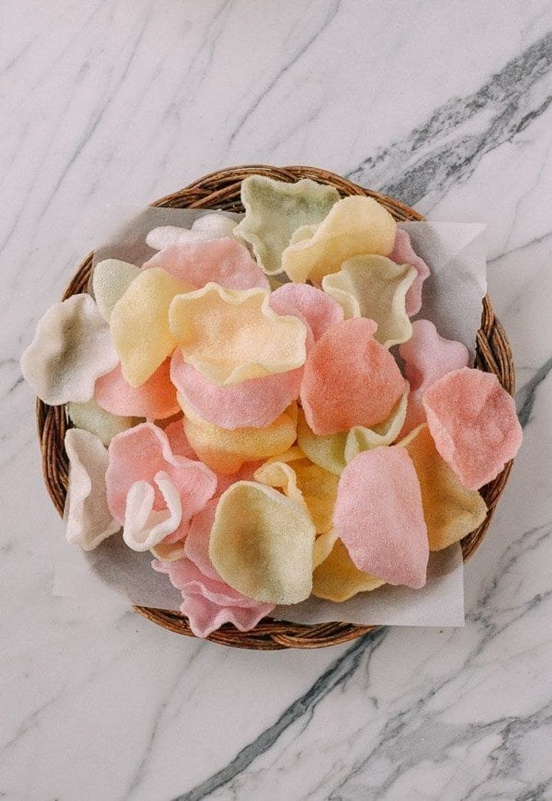 Prawn Crackers (Krupuk) from Indonesia