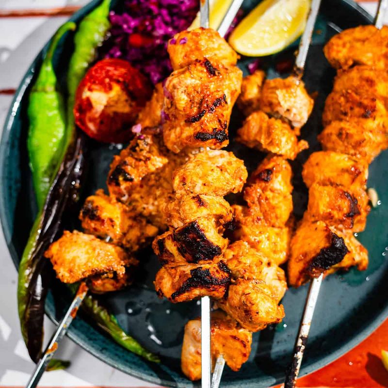 Classic Turkish Chicken Shish Kebab