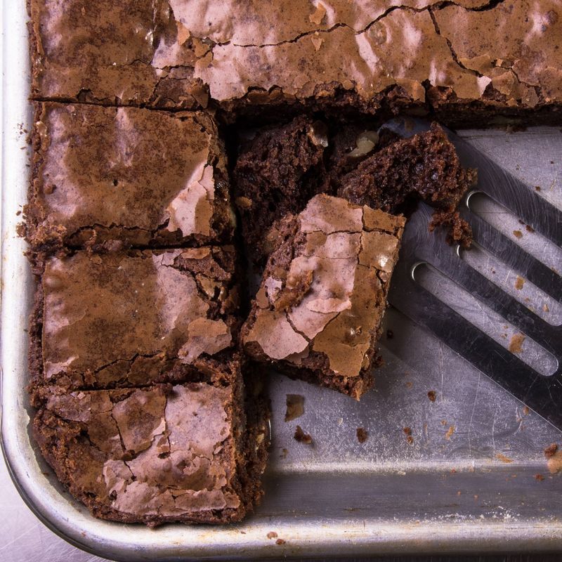 The Crispy Corner Brownie