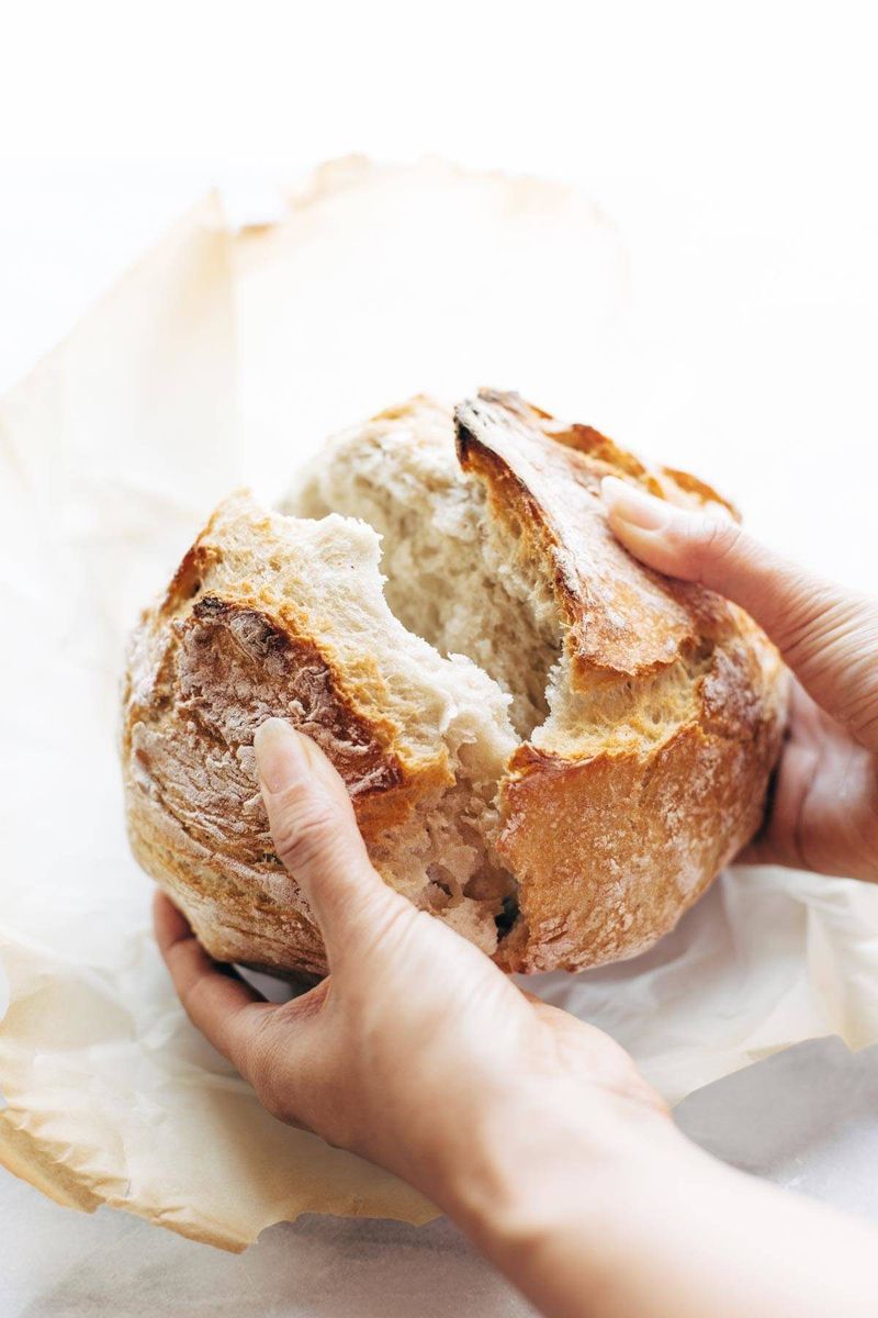 Freshly Baked Bread Loaf
