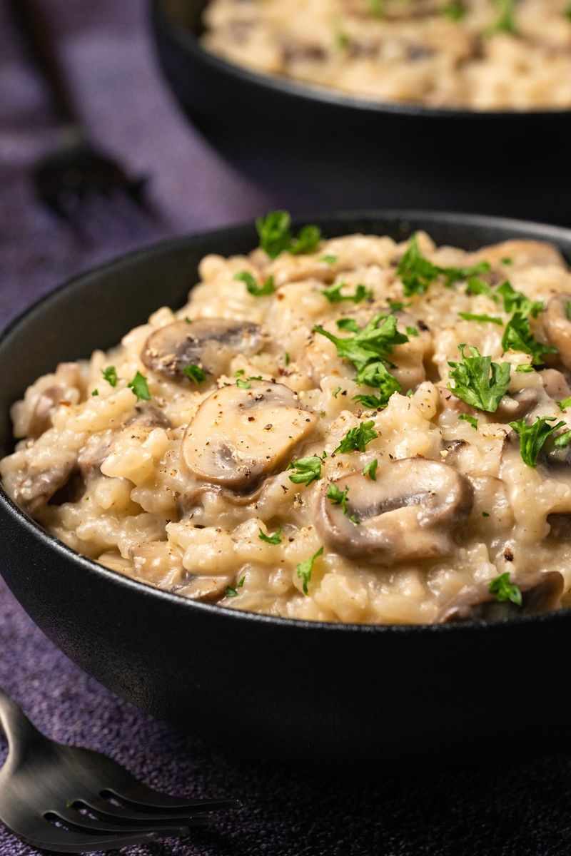 Creamy Mushroom Risotto