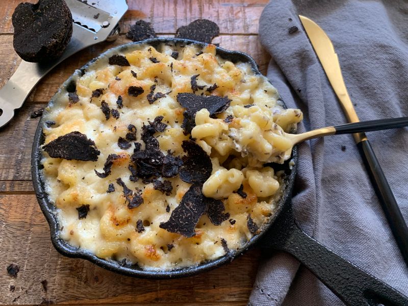 Truffle Oil Mac and Cheese