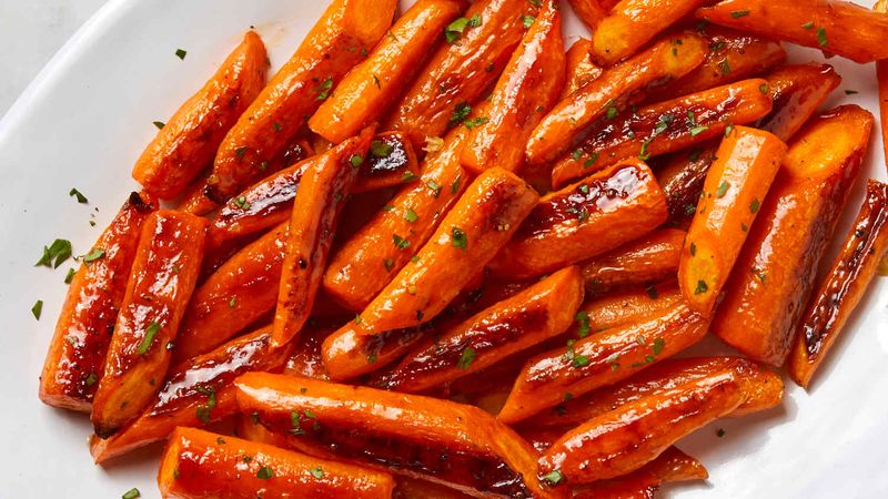 Honey-Glazed Roasted Carrots