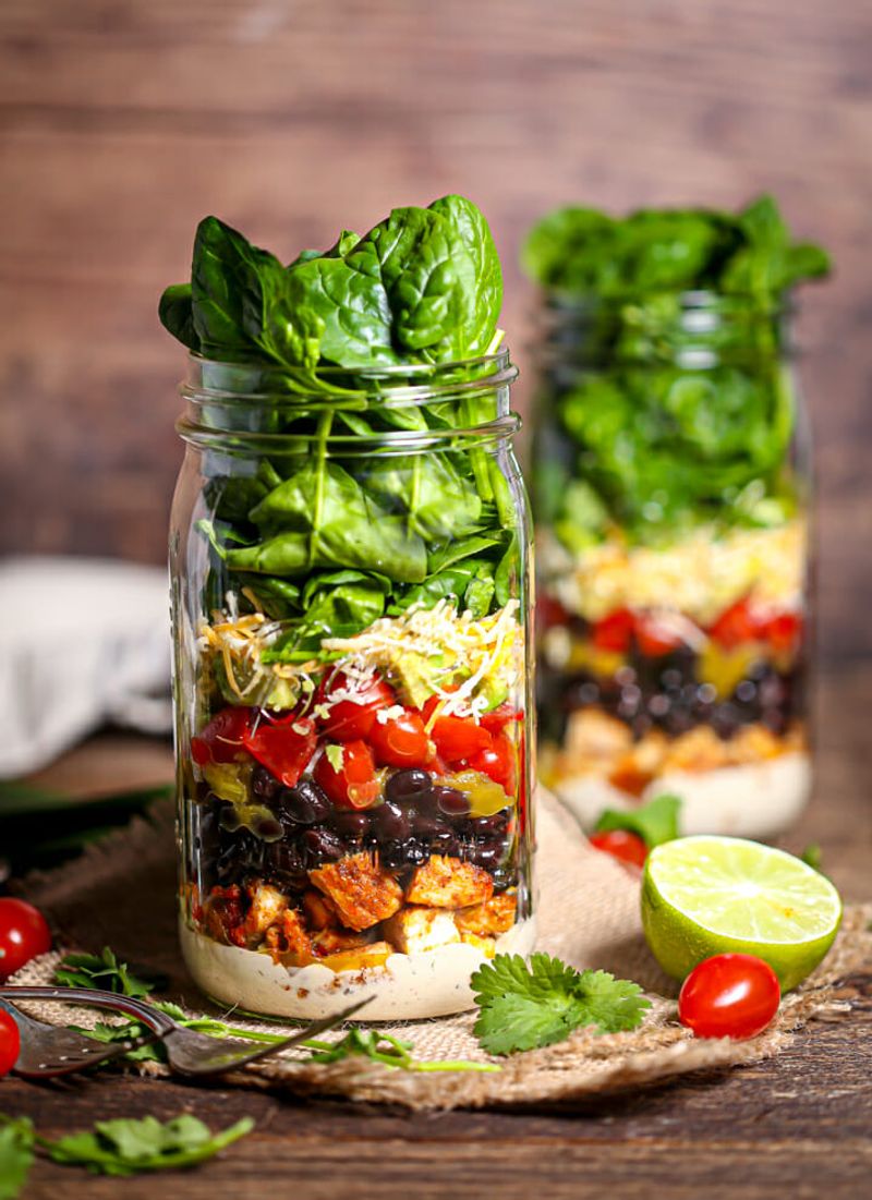 Mason Jar Salads