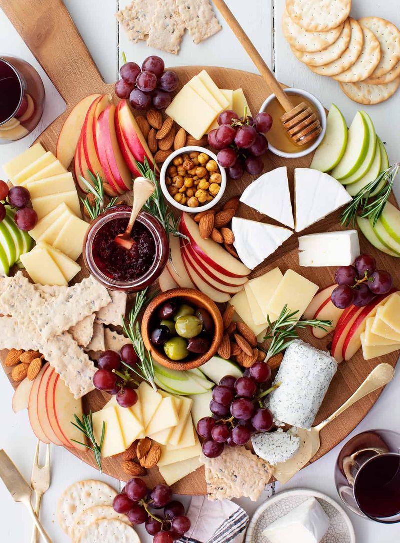 Cheese and Crackers Board