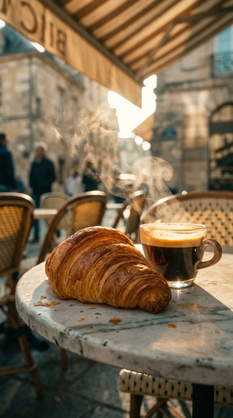Freshly Baked Croissants